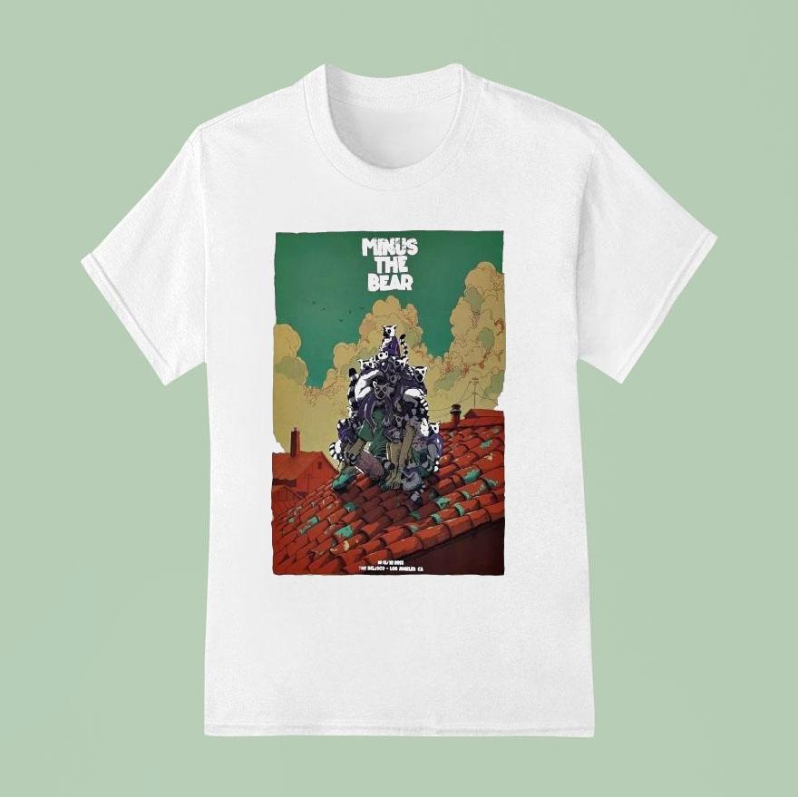 Minus The Bear At The Belasco Theater On Oct 11-12 2025 Shirt