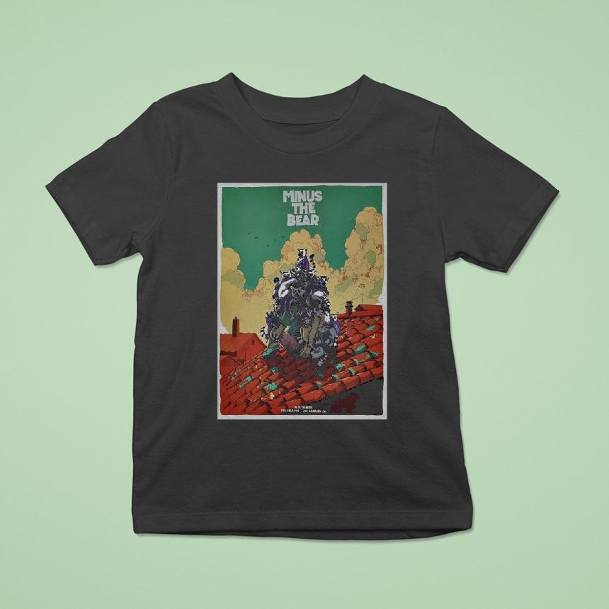 Minus The Bear October 11 12, 2025 Los Angeles Ca Shirt