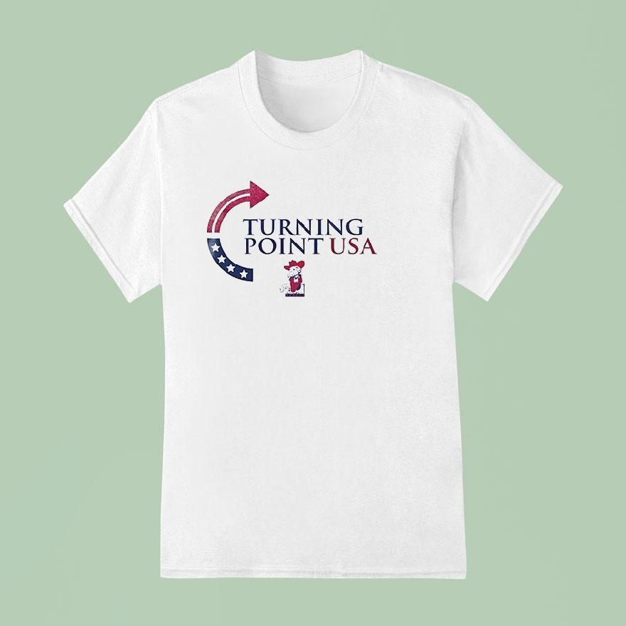 Mississippi University Ole Miss Rebels X Charlie Kirk Turning Point Usa Shirt