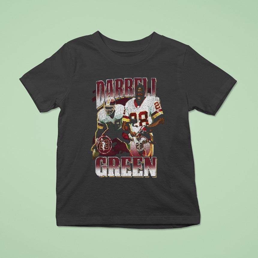 Mitchell & Ness Darrell Green Black Washington Commanders Player Graphic Shirt