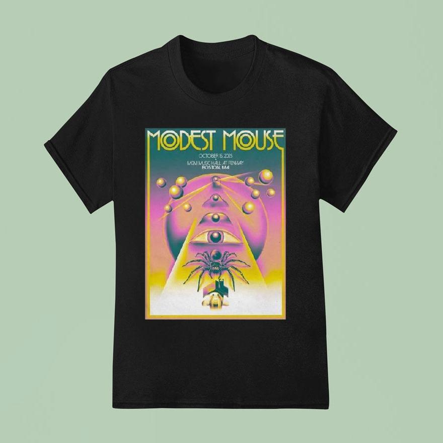 Modest Mouse October 15 2025 Mgm Music Hall At Fenway In Boston Ma Shirt