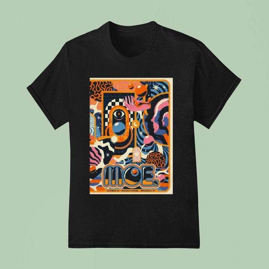 Moe. October 10, 025 Brooklyn Bowl In Brooklyn Ny Shirt
