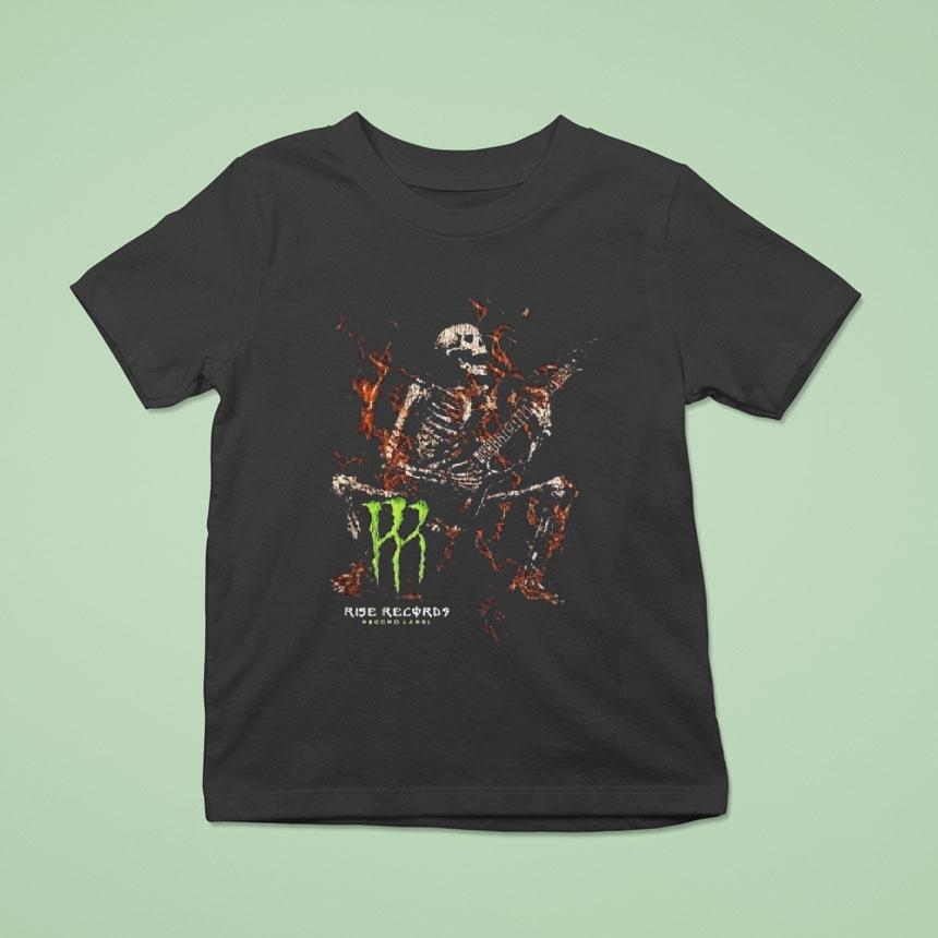 Monster Skeleton Rise Records 2025 Shirt