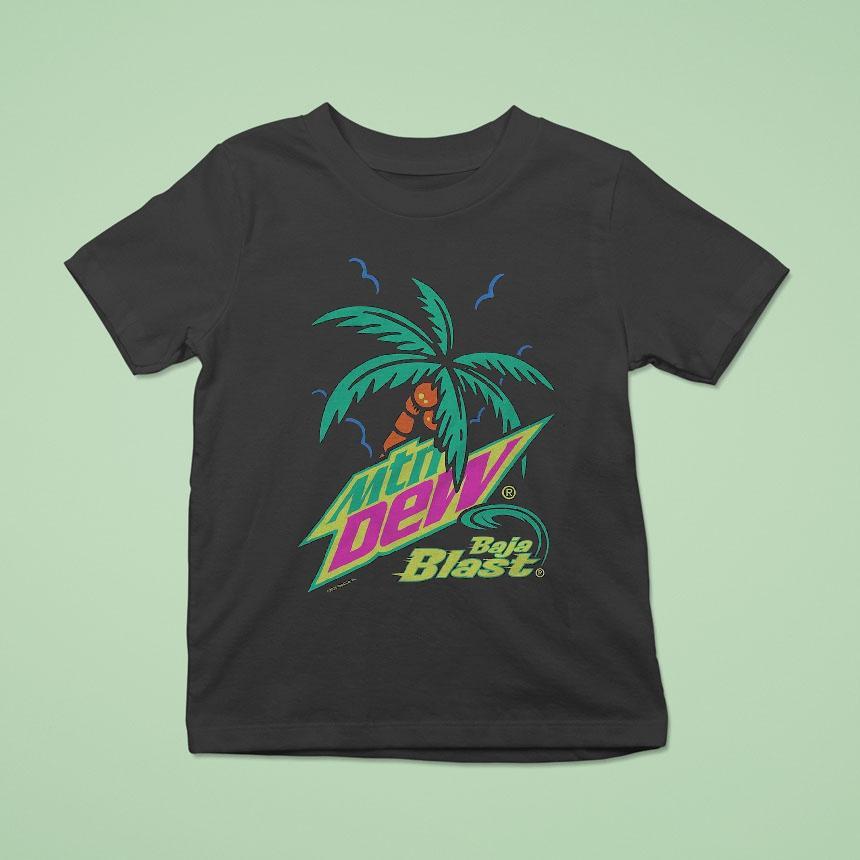 Mtn Dew Baja Blast Soda Logo Shirt