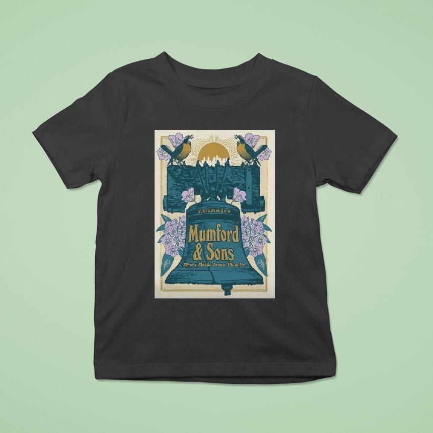 Mumford And Sons October 14, 2025 Philadelphia Pa Shirt