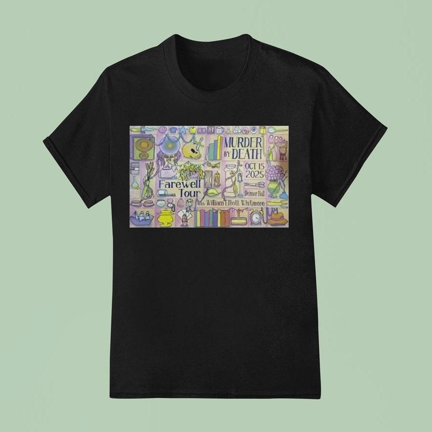 Murder By Death Delmar Hall Saint Louis Mo Oct 15 2025 Shirt