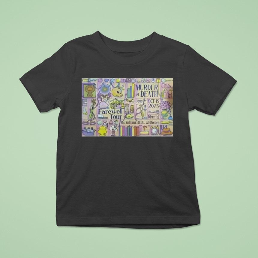 Murder By Death Delmar Hall Saint Louis Mo Oct 15 2025 Shirt