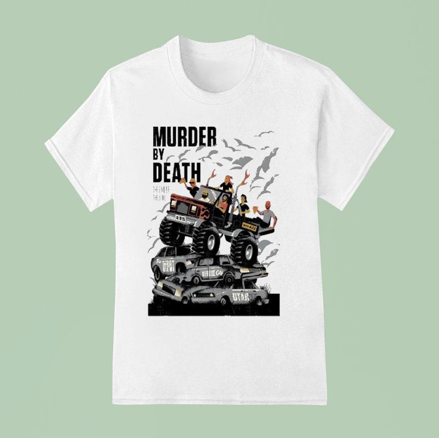 Murder By Death October 19 2025 Salt Lake City Tour Shirt