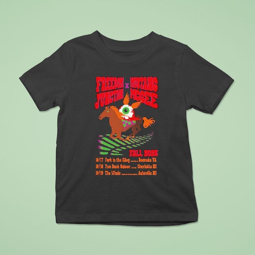 Mustang Mcgee Freedom Junction Fall Tour 2025 Shirt