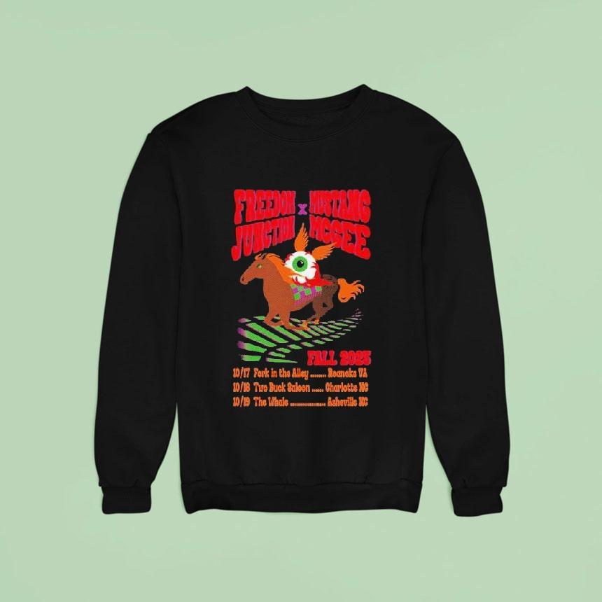 Mustang Mcgee Freedom Junction Fall Tour 2025 Shirt Mustang Mcgee Freedom Junction Fall Tour 2025 Shirt