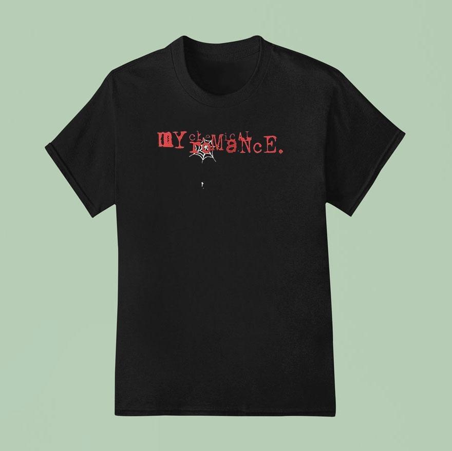 My Chemical Romance Thank You For The Venom Spider Shirt