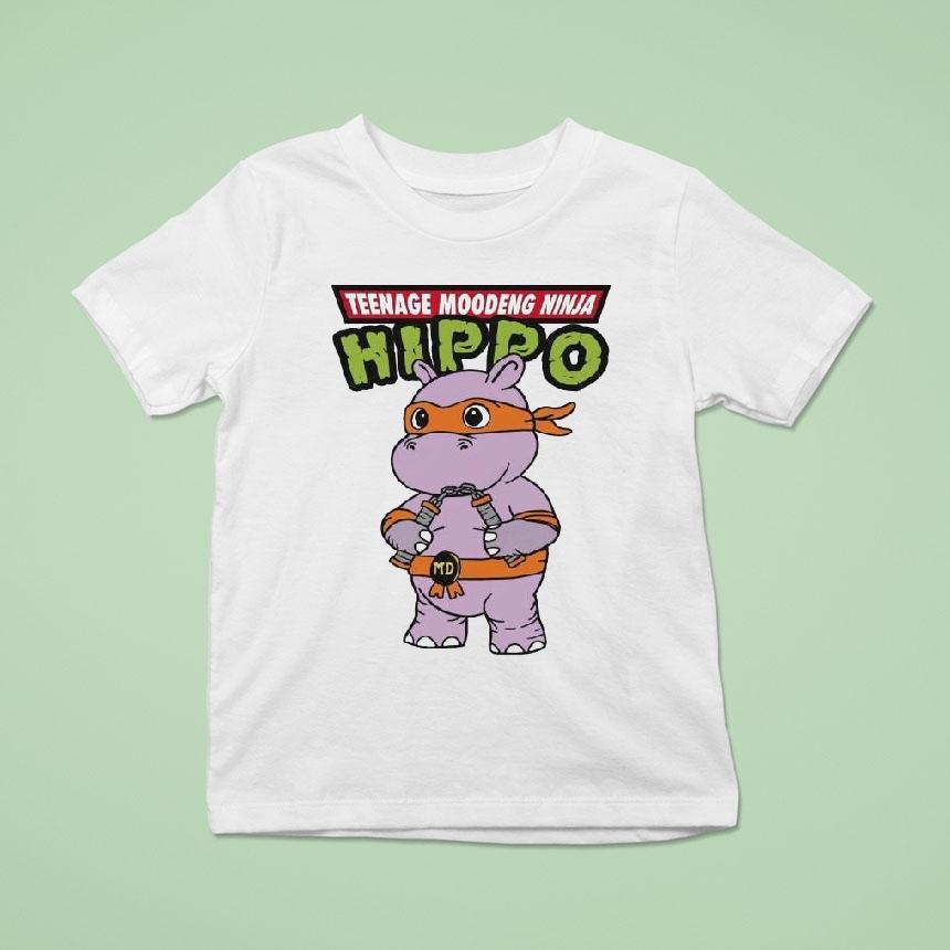 Nage Moodeng Ninja Hippo Shirt