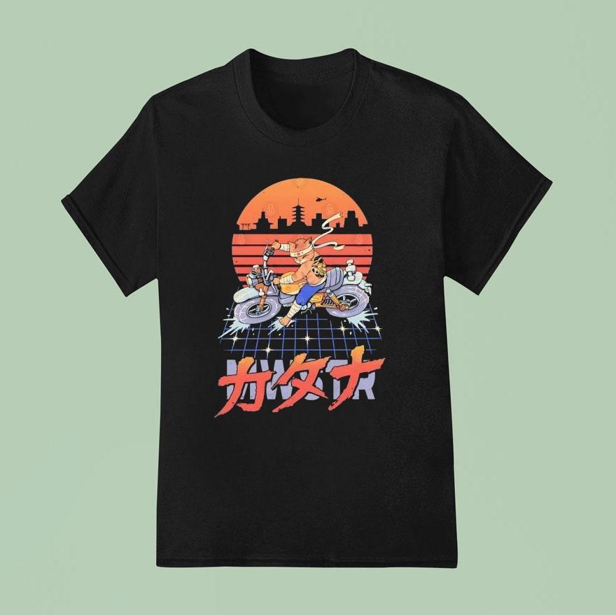Neo Kyoto Biker Slide Catana Shirt