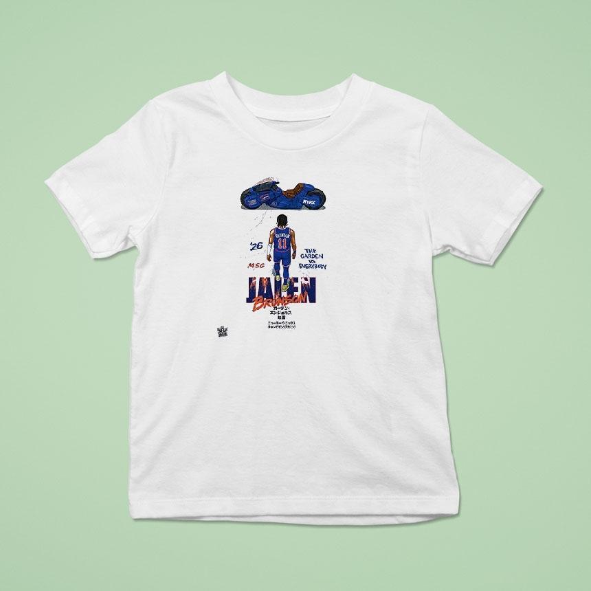 New York Knicks Jalen Brunson The Garden Vs Everybody Good For New York Shirt