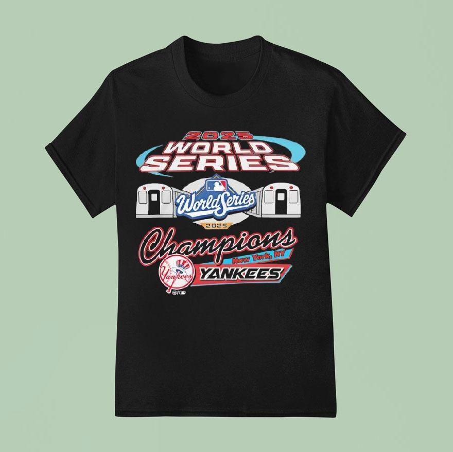 New York Yankees 2025 World Series Cooperstown Foundation Shirt