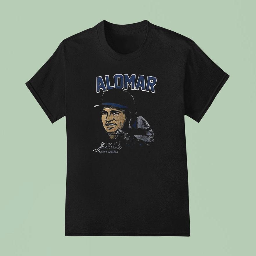 New York Yankees Sandy Alomar Sr Rest In Peace Caricature Shirt