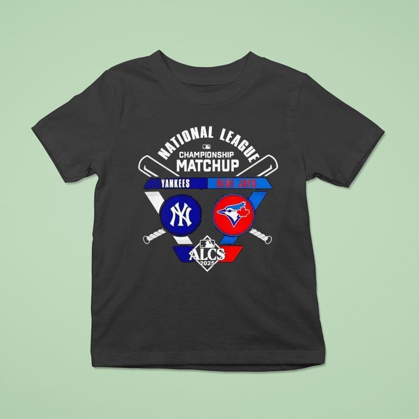 New York Yankees Vs Toronto Blue Jays Alcs American League Division Series 2025 Shirt
