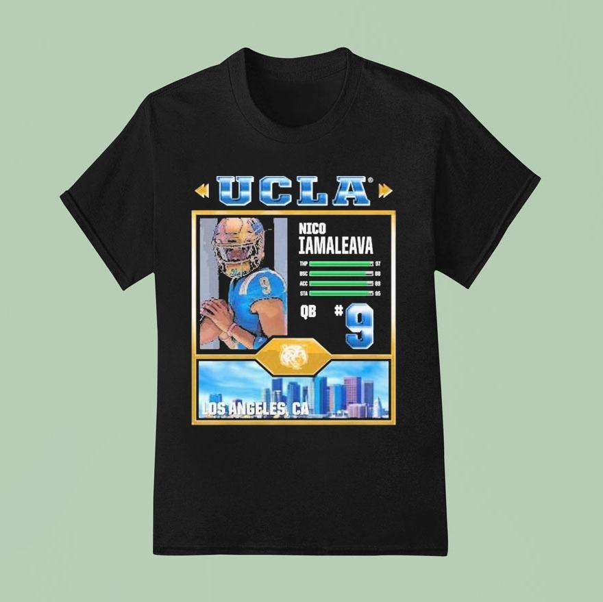 Nico Iamaleava Ucla Bruins Video Game Los Angeles Ca Shirt