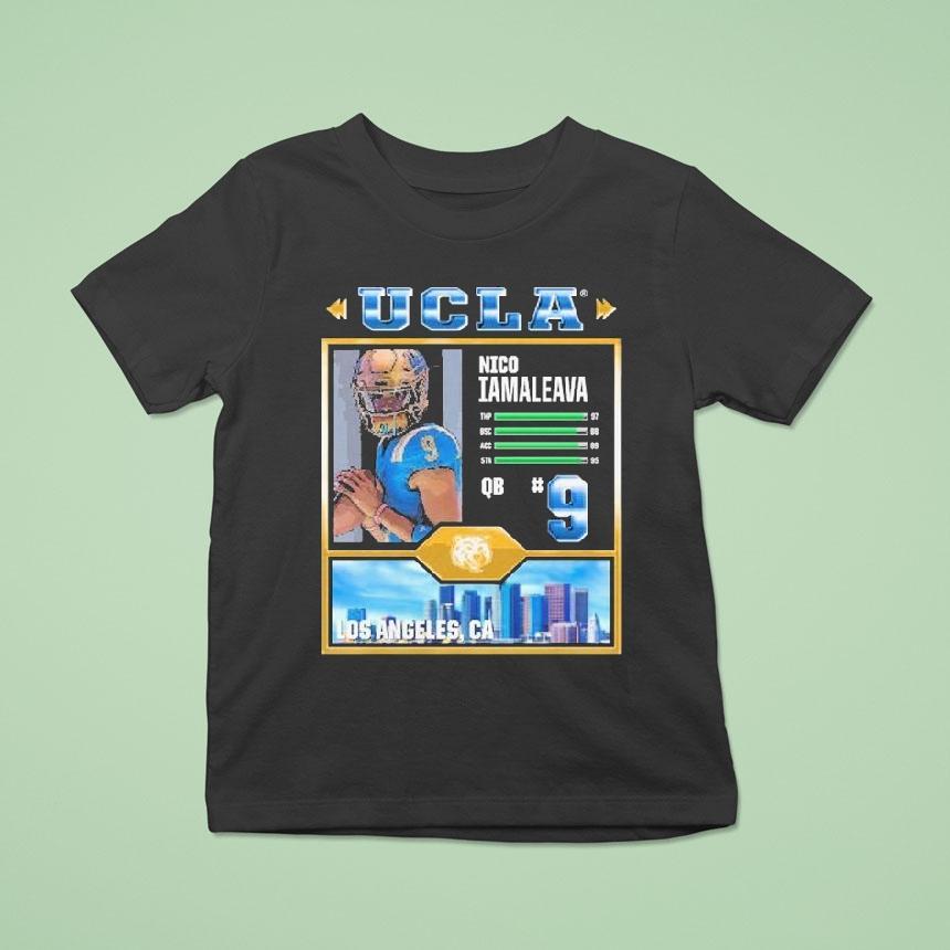 Nico Iamaleava Ucla Bruins Video Game Los Angeles Ca Shirt
