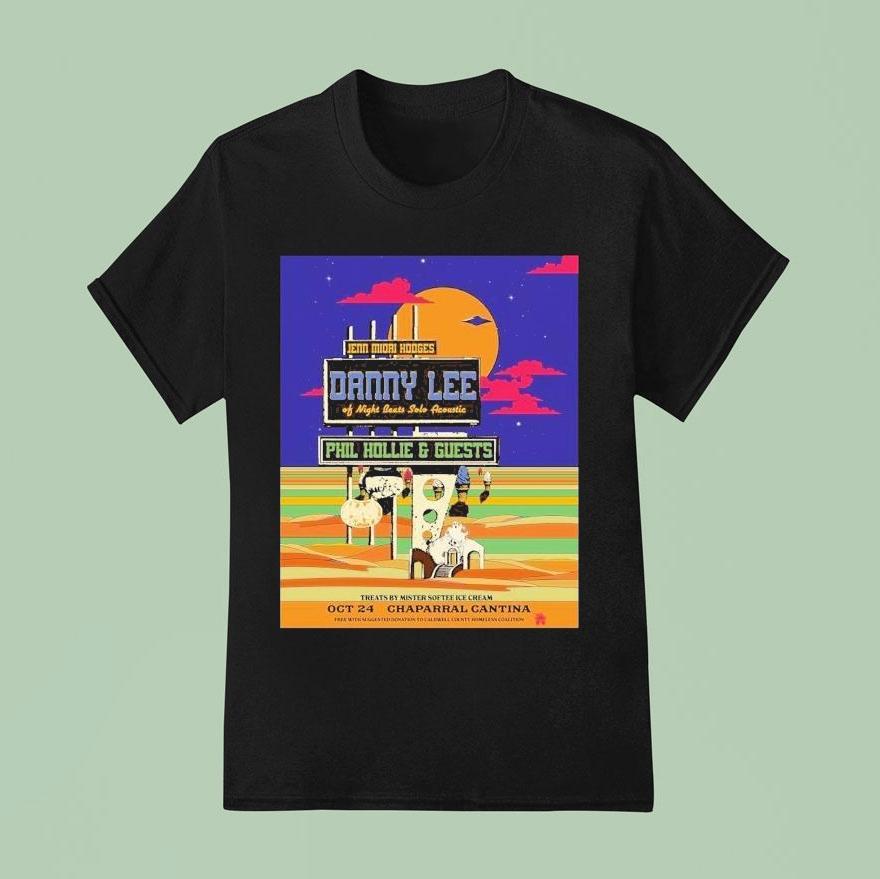 Night Beats W Jenn Miori Hodges And Phil Hollie Chaparral Cantina 2025 Shirt