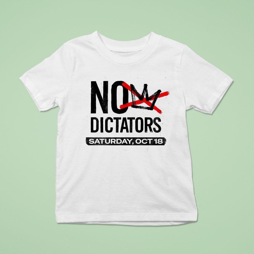 No Kings October 18th National Day Of Action Shirt
