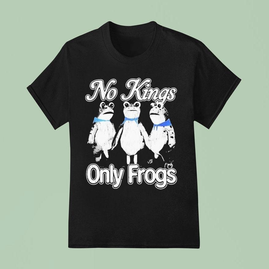No Kings Only Frogs Portland Shirt