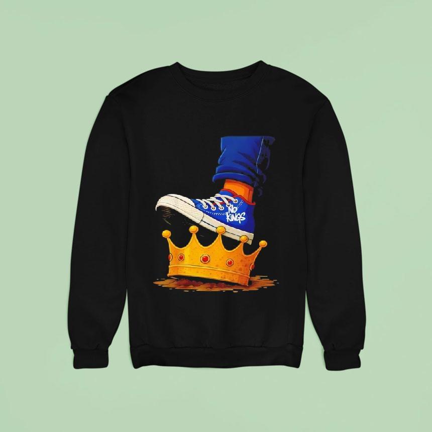 No Kings Shoe On Crown Shirt No Kings Shoe On Crown Shirt