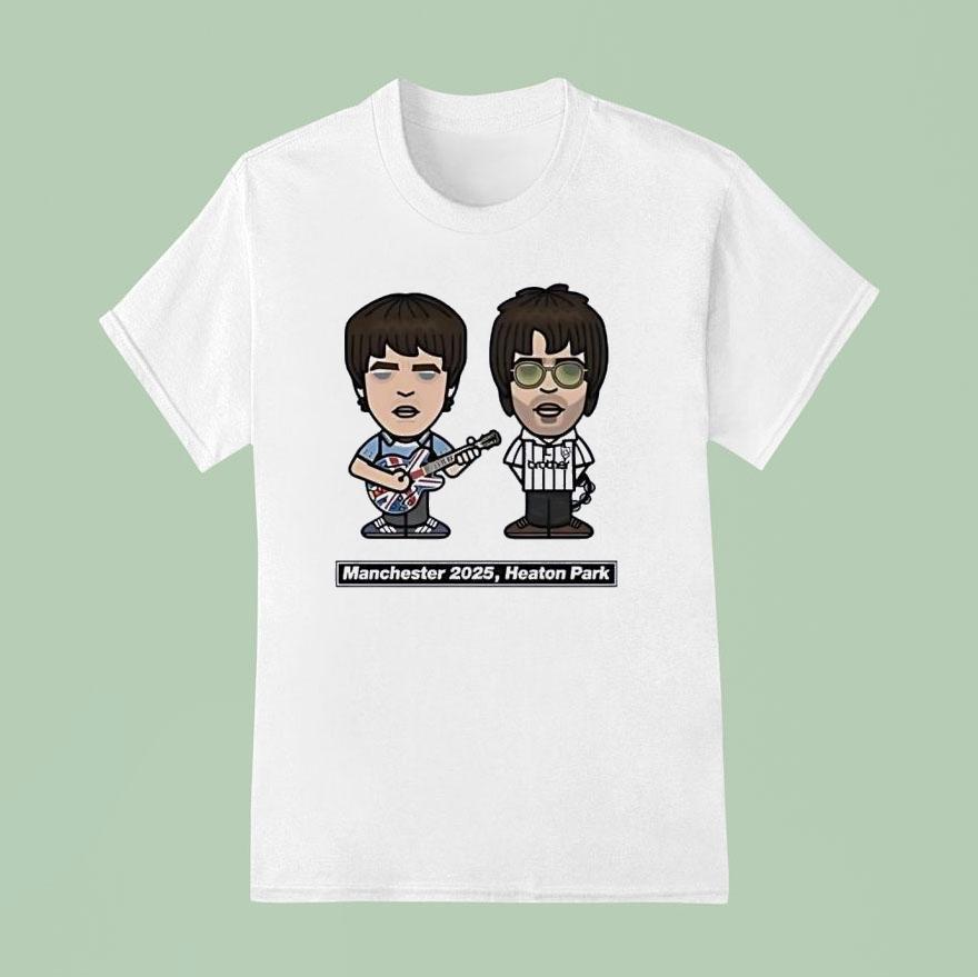 Noel And Liam Manchester 2025 Heaton Park Shirt