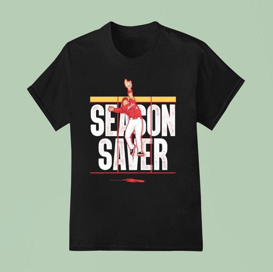 Noelvi Marte Season Saver Cincinnati Reds Baseball Shirt
