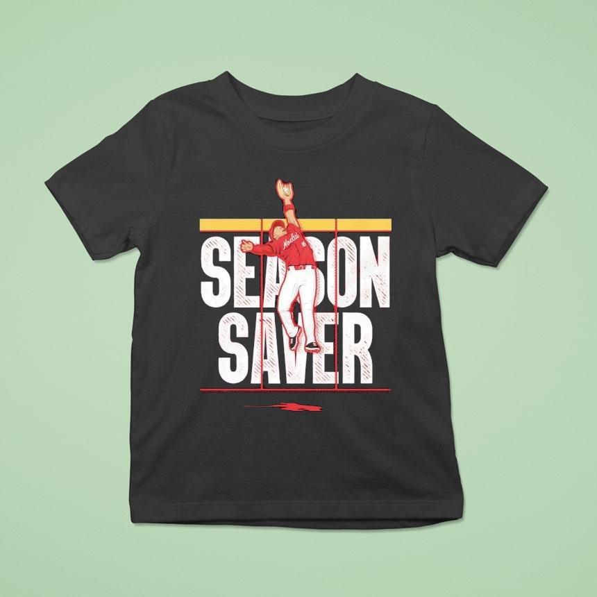 Noelvi Marte Season Saver Cincinnati Reds Baseball Shirt