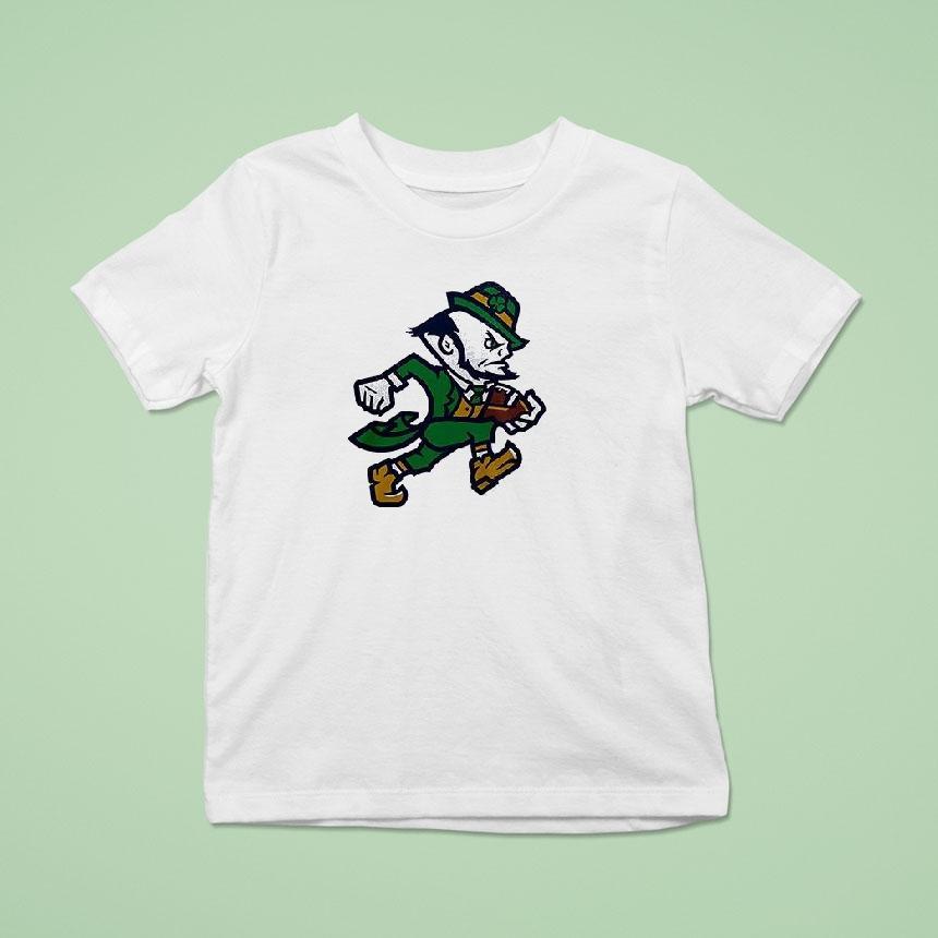 Notre Dame Fighting Irish Leprechaun Play Like A Champion Today Football Mascot Shirt