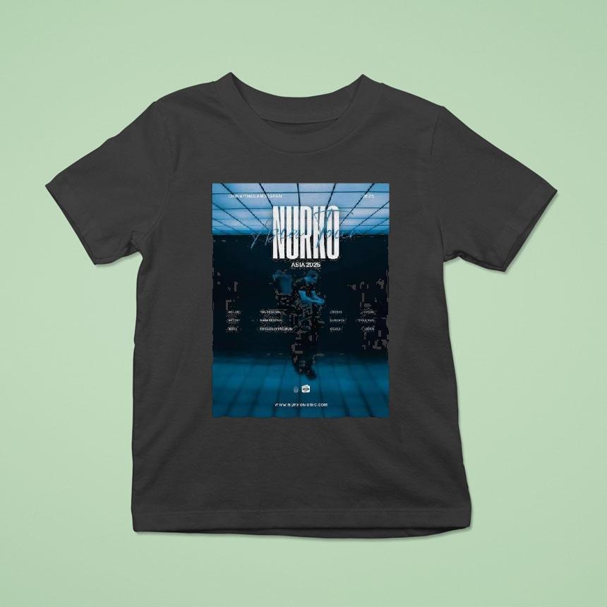 Nurko Asia Tour China Thailand Japan 2025 Shirt