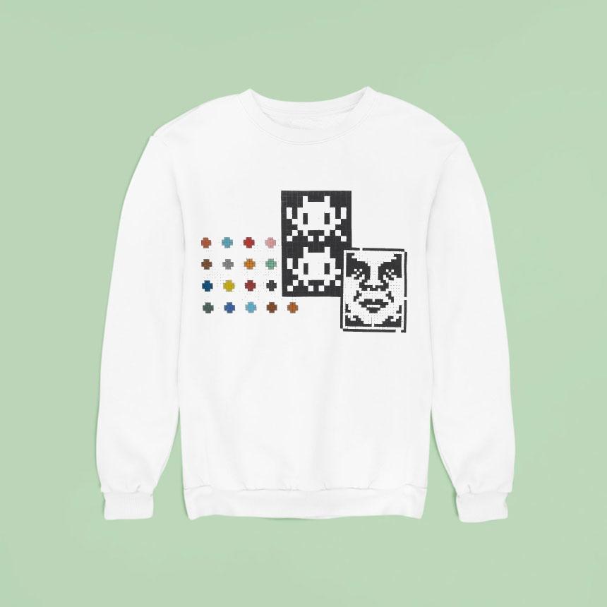 Obey Triple Trouble Shirt Obey Triple Trouble Shirt