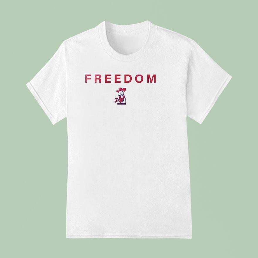 Ole Miss Rebels X Charlie Kirk Freedom Shirt