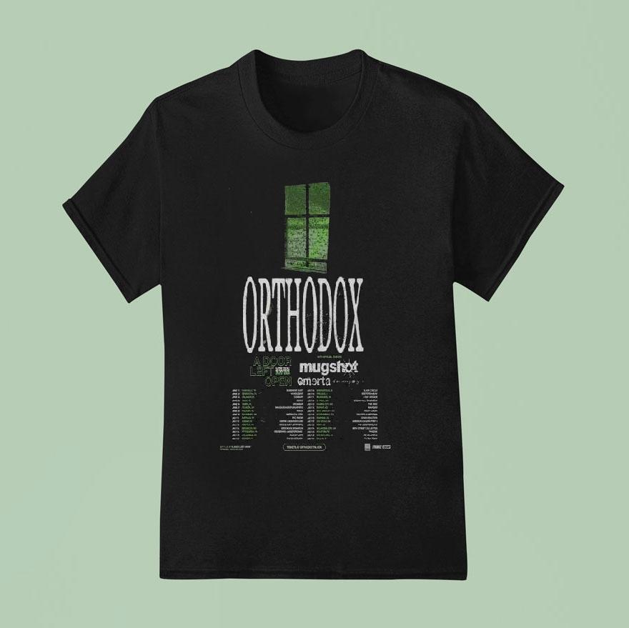 Orthodox A Door Left Open Us Tour 2025 Shirt