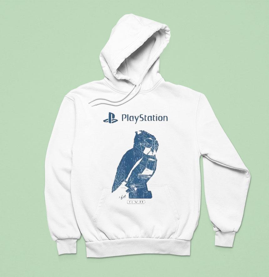 Ovo X Playstation Logo Shirt Ovo X Playstation Logo Shirt