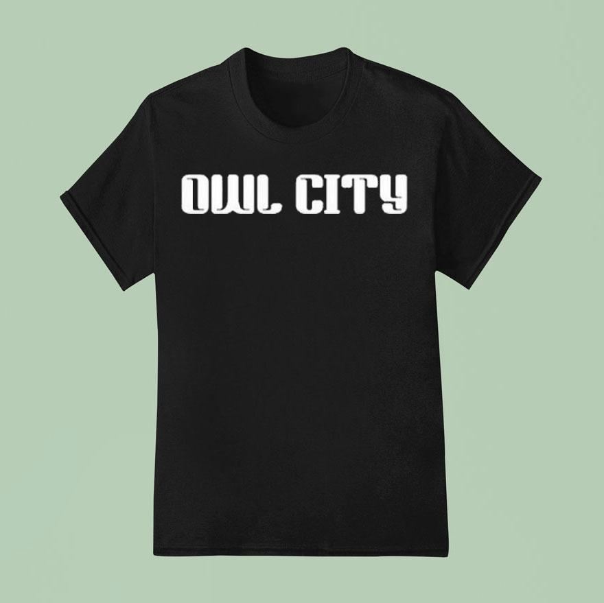 Owl City Monochrome Shirt
