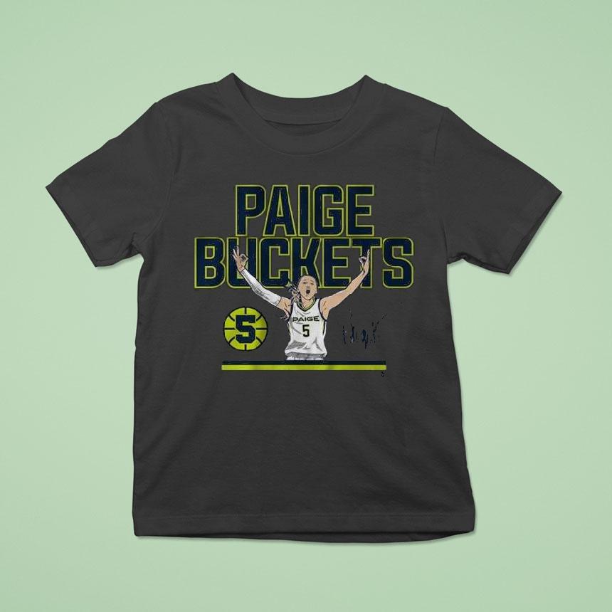 Paige Bueckers Buckets Stripe Signature Shirt