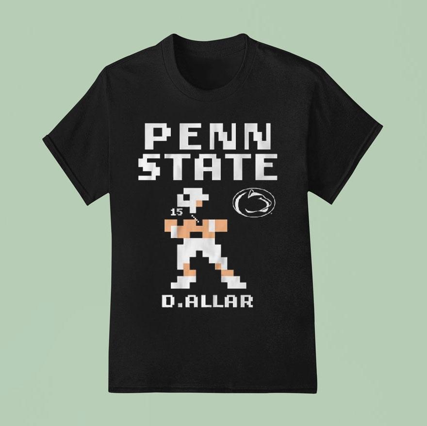 Penn State Football Drew Allar Retro Baller Shirt