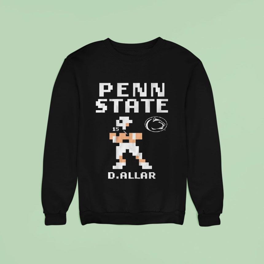 Penn State Football Drew Allar Retro Baller Shirt Penn State Football Drew Allar Retro Baller Shirt