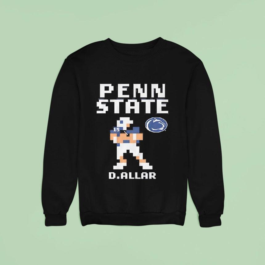 Penn State Nittany Lions Drew Allar Football Shirt Penn State Nittany Lions Drew Allar Football Shirt