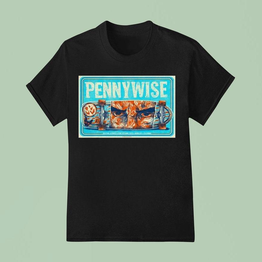 Pennywise Festival Altavoz October 13 2025 Medellin, Co Shirt