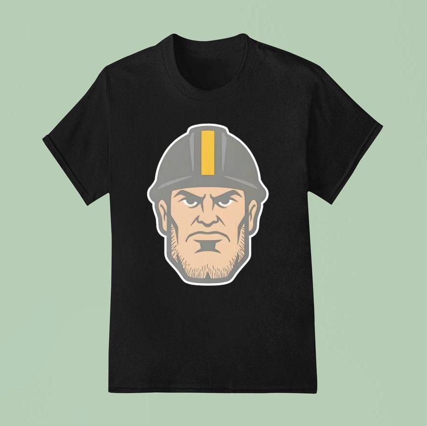 Pittsburgh Slers Sl Head Adult Logo Shirt