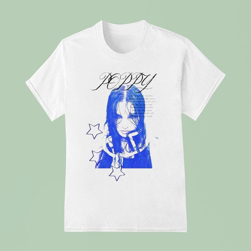 Poppy Blue Pop Star Shirt