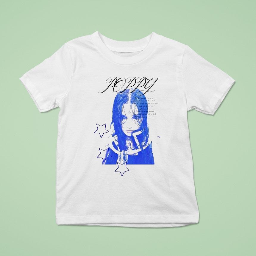 Poppy Blue Pop Star Shirt