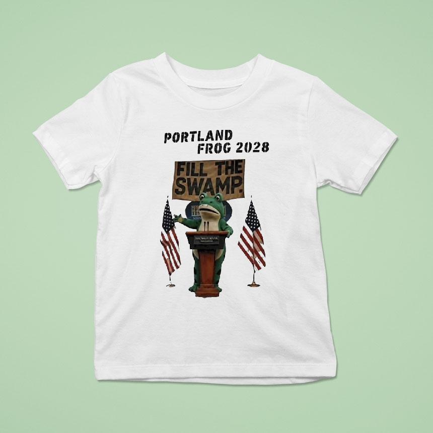 Portland Frog 2028 Fill The Swamp Shirt