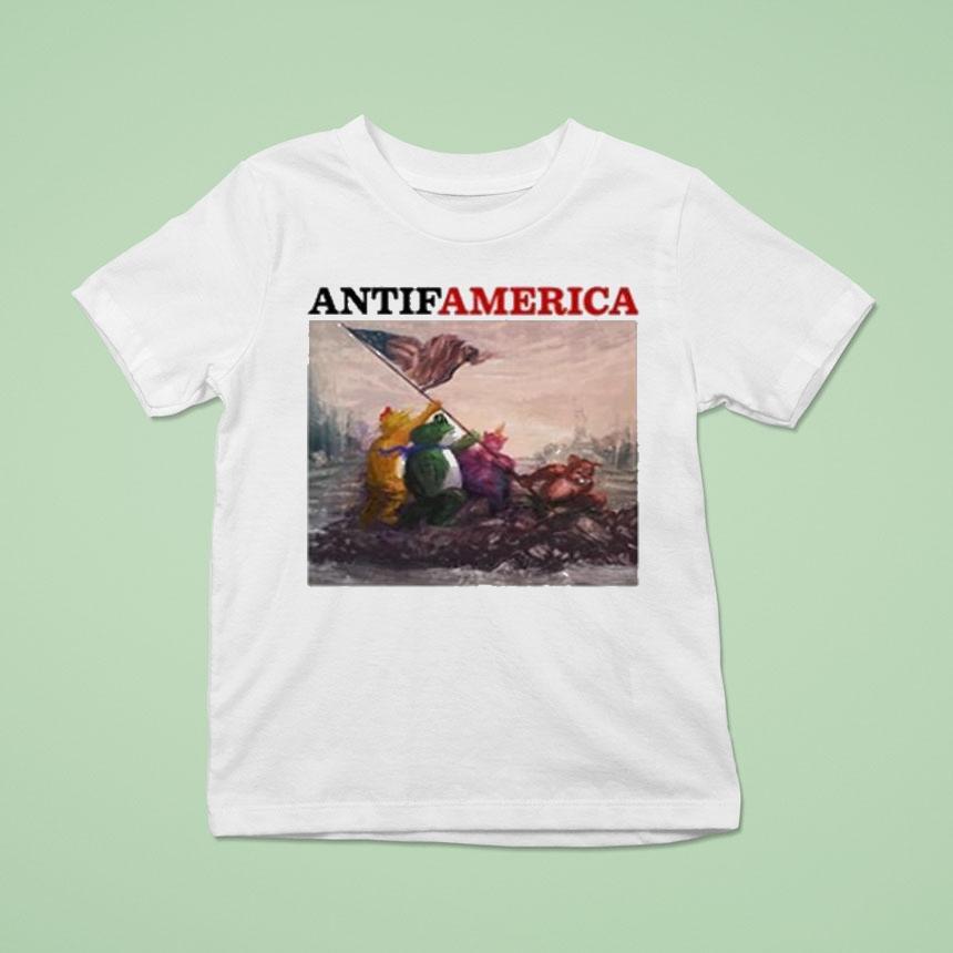 Portland Frog Antifamerica Shirt