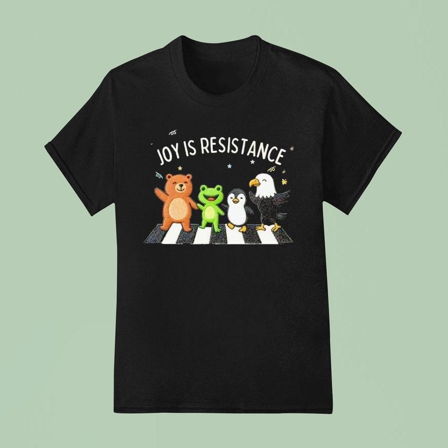 Portland Frog Joy Is Resistance With Friends Shirt