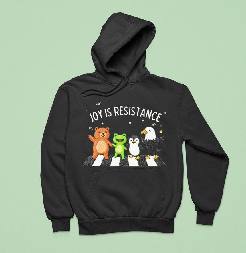 Portland Frog Joy Is Resistance With Friends Shirt Portland Frog Joy Is Resistance With Friends Shirt