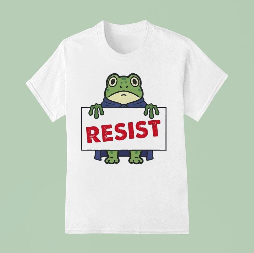 Portland Frog Protest Resist Shirt
